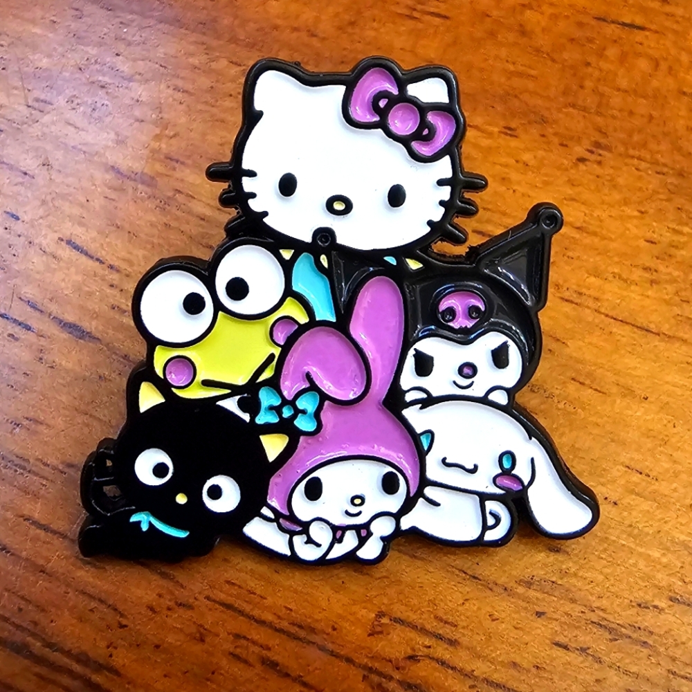 Sanrio Hello Kitty And Friends Lapel Pin Enamel Pin NWOT